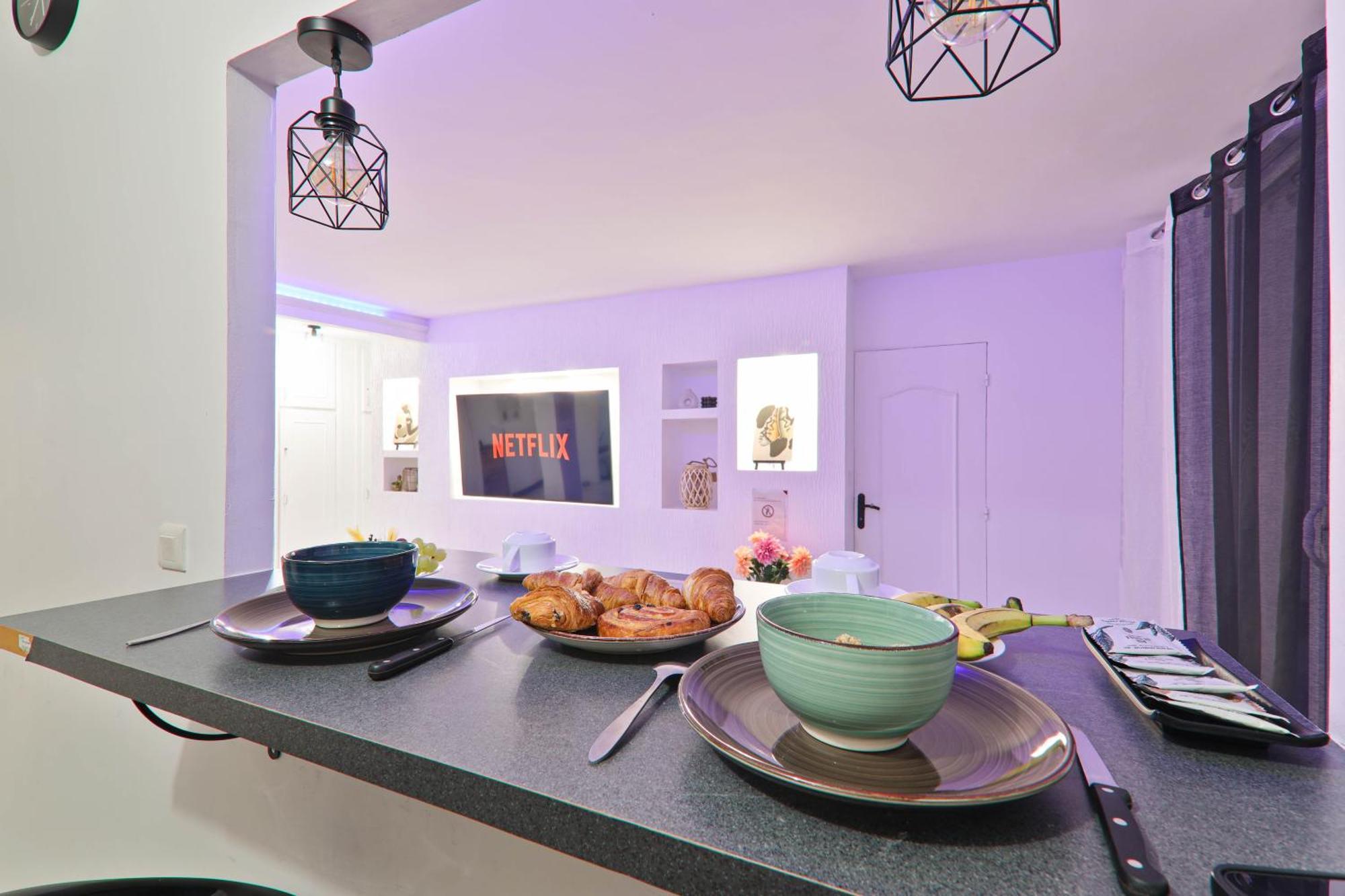 Evasion Familiale & Appartement Convivial Et Chaleureux Épinay-sur-Seine Eksteriør billede